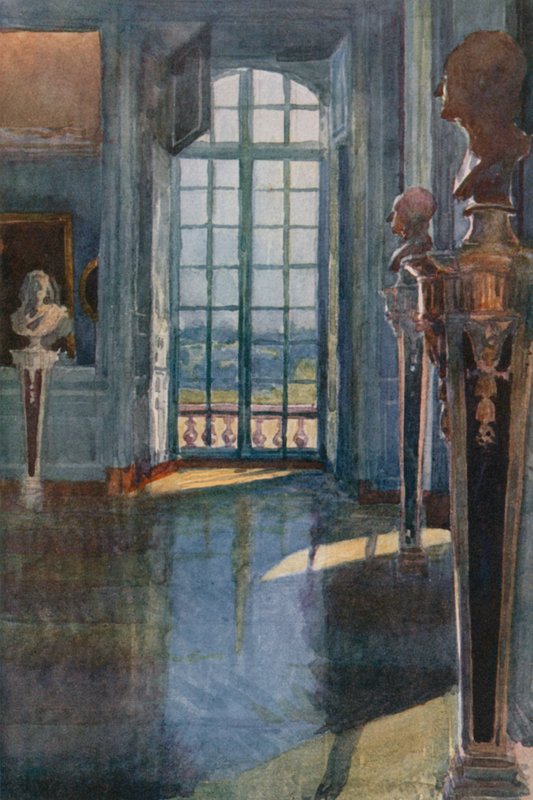 Zitkamer van de Dauphin, Versailles door Rene Binet
