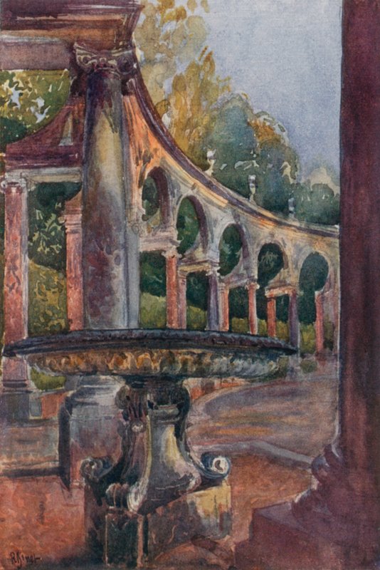 Bos van de Colonnade, Versailles door Rene Binet