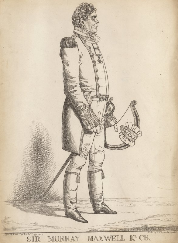 Sir Murray Maxwell door Richard Dighton