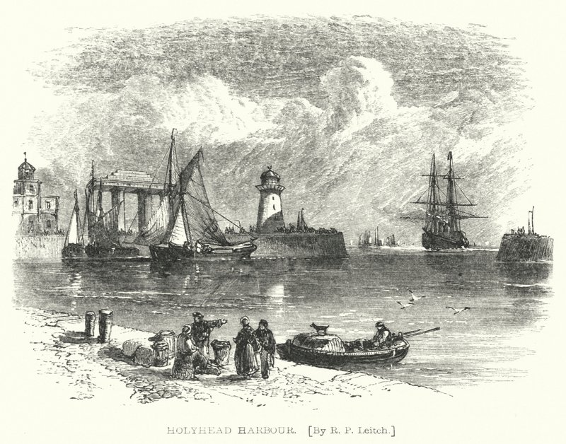 Holyhead Haven door Richard Principal (after) Leitch