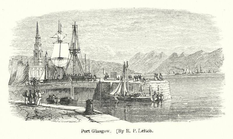 Port Glasgow door Richard Principal (after) Leitch