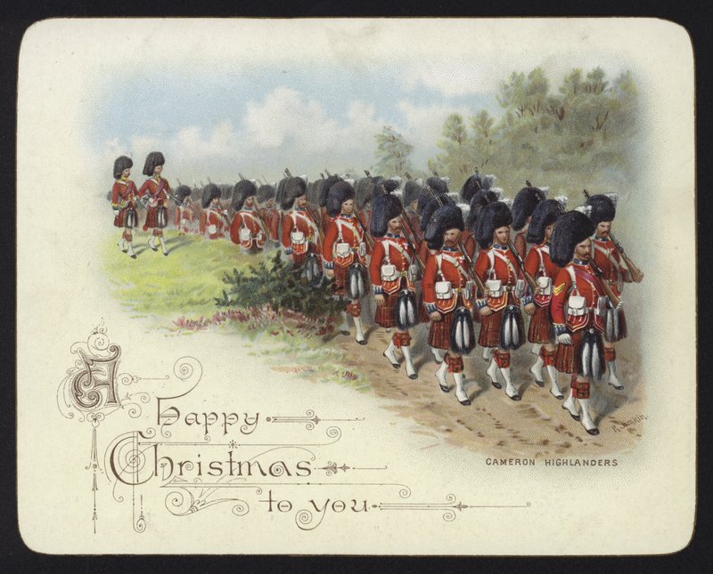 Cameron Highlanders door Richard Simkin