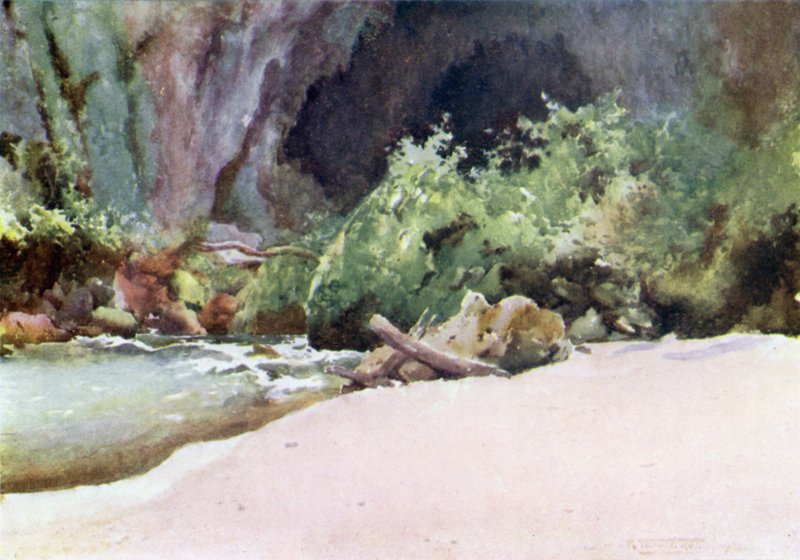 De Onderkant van Goekteik Kloof door Robert George Talbot Kelly