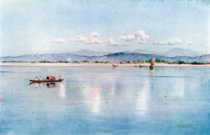 De Rivier bij Pakokku door Robert George Talbot Kelly