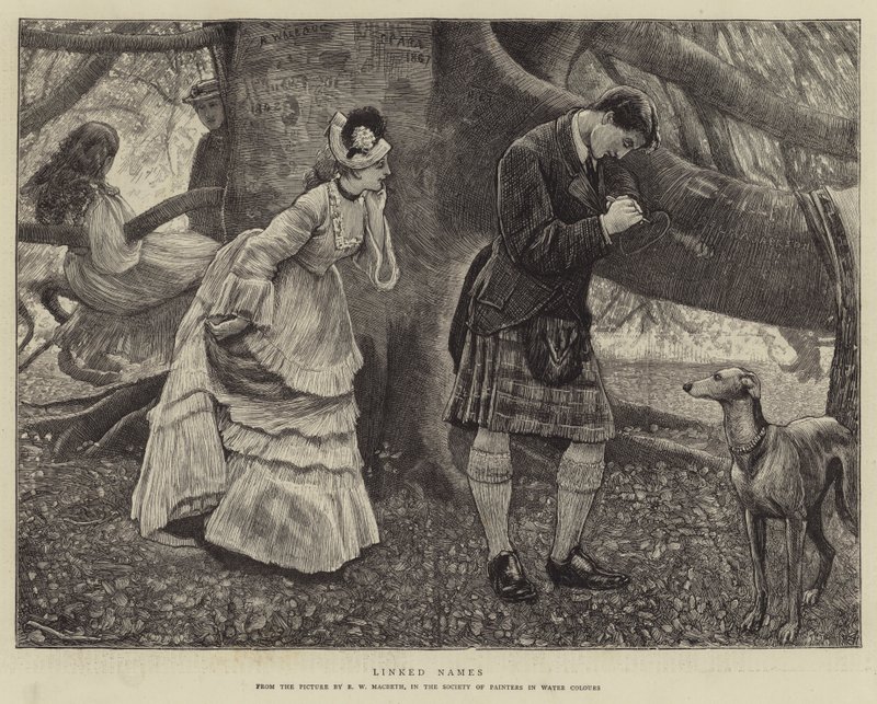 Gekoppelde namen door Robert Walker Macbeth