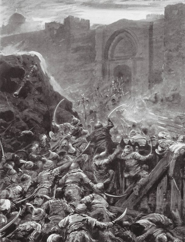 De Val van Constantinopel door Robert Ambrose Dudley