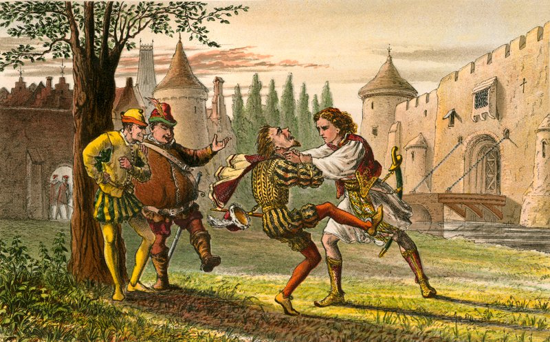Driekoningenavond, Act IV, Scene I door Robert Ambrose Dudley