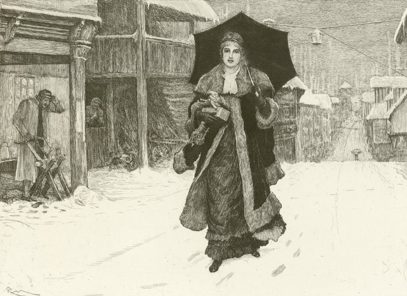 Lady Bountiful door Robert Walker Macbeth