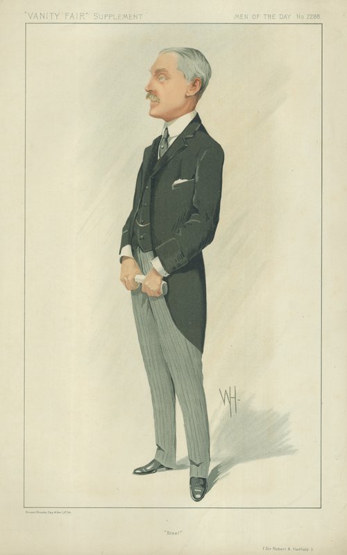 Sir Robert Hadfield door Robert Wallace Hester