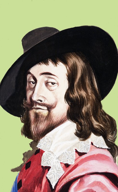 Koning Karel I door Ron Embleton