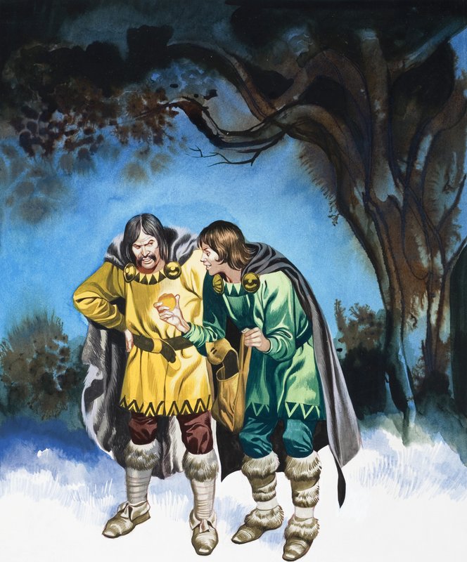 De magische appels door Ron Embleton