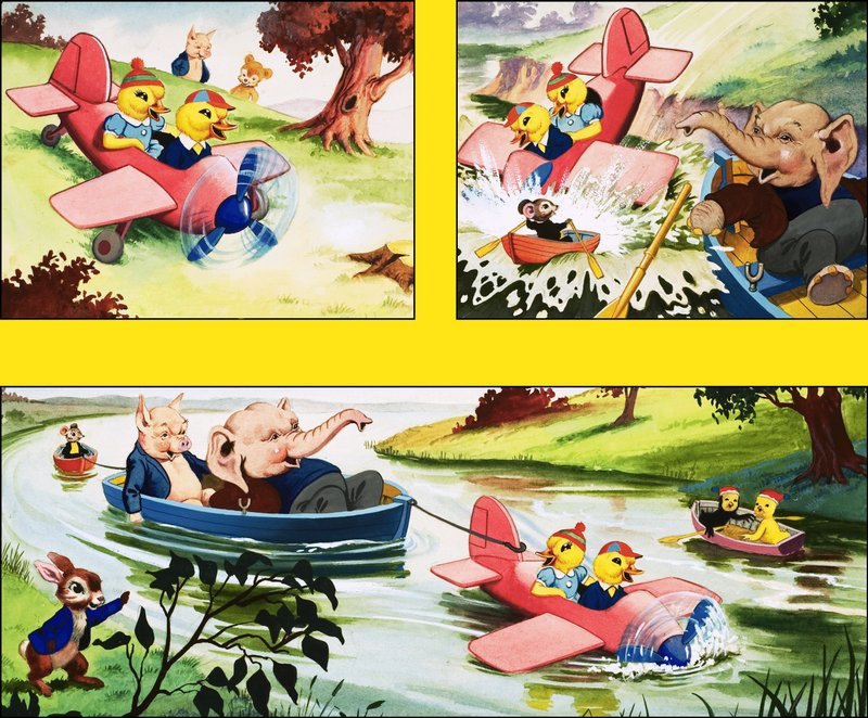 Dicky en Dolly door Ron Nielsen