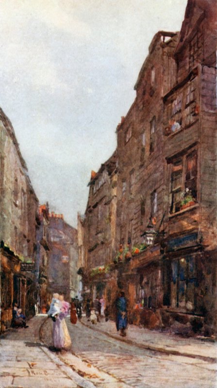 Cloth Alley, Smithfield door Rose Maynard Barton