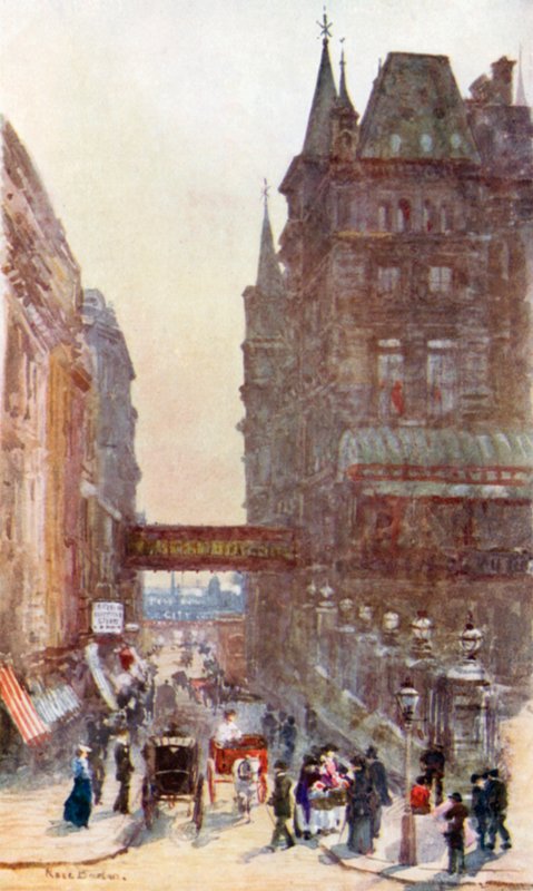 Villiers Street, Charing Cross door Rose Maynard Barton