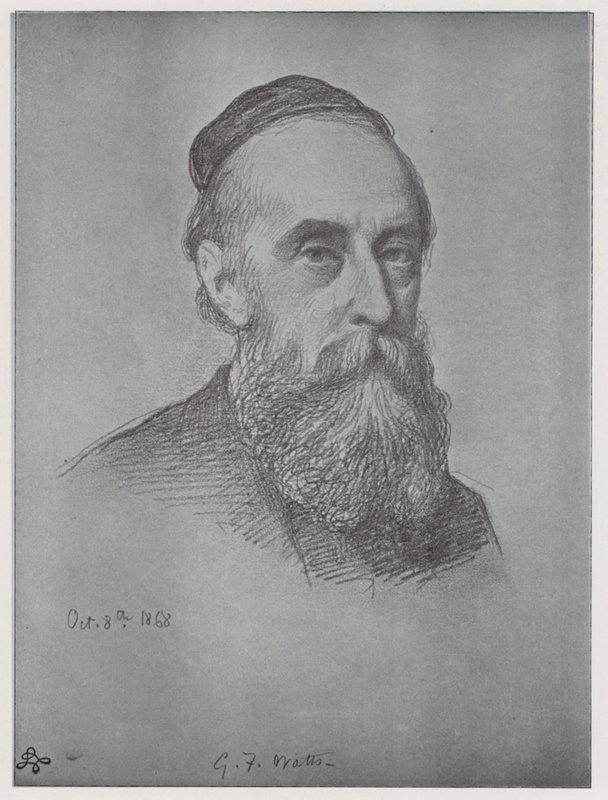 George Frederick Watts door Rudolf Lehmann