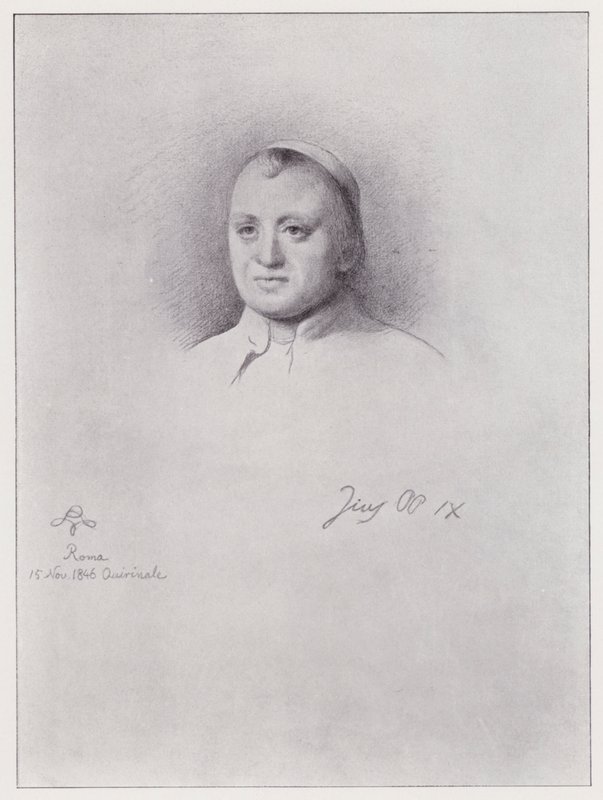 Paus Pius IX door Rudolf Lehmann