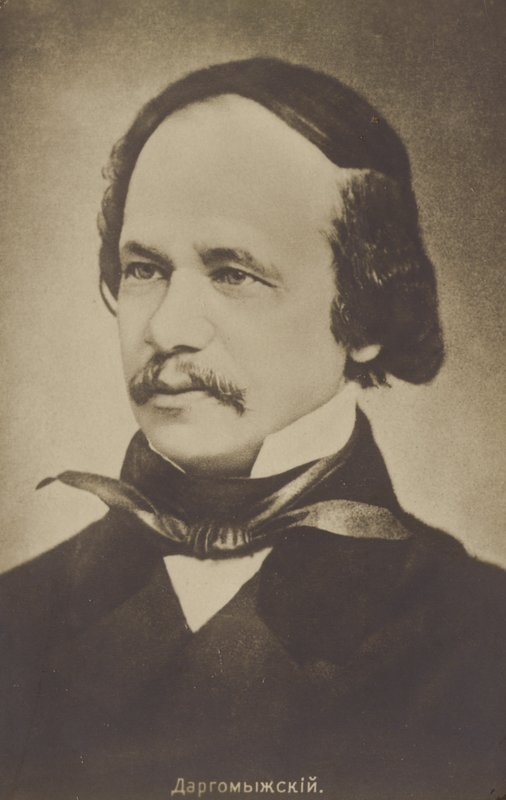Alexander Sergeyevich Dargomizhsky, Russische componist (1813-1869) door Russian Photographer