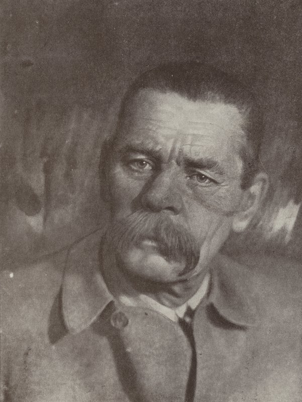 Maxim Gorky, Russische auteur door Russian Photographer