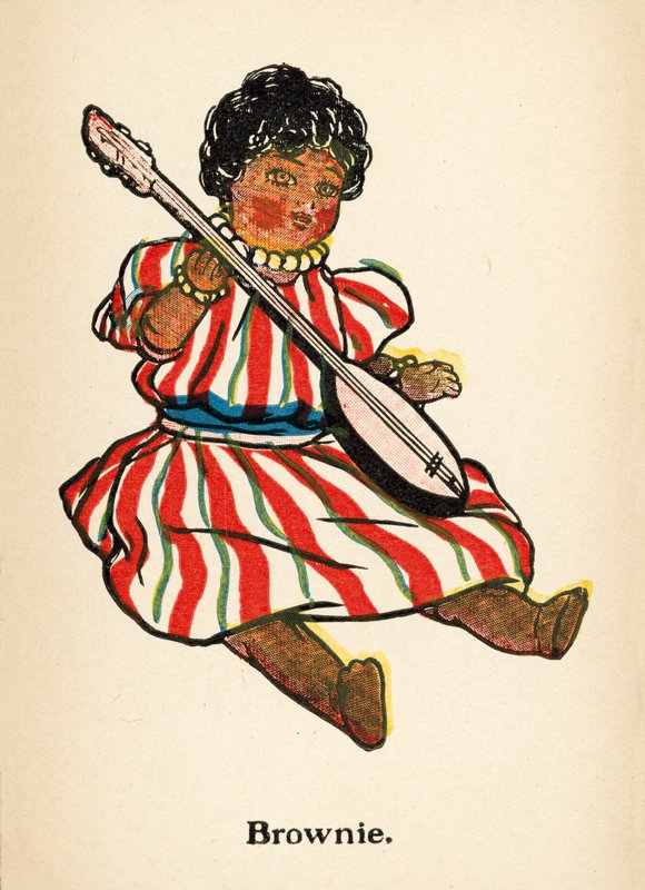 Poppen: Brownie door Ruth Cobb