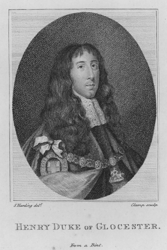 Hendrik hertog van Gloucester door S. (after) Harding