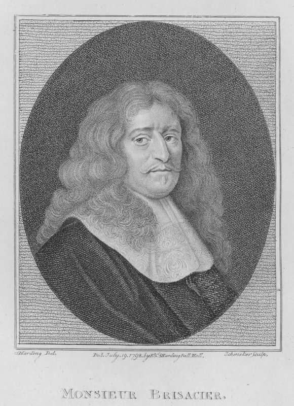 Monsieur Brisacier door S. (after) Harding