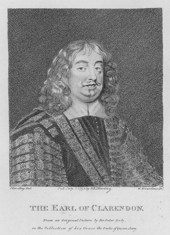 De Graaf van Clarendon door S. (after) Harding
