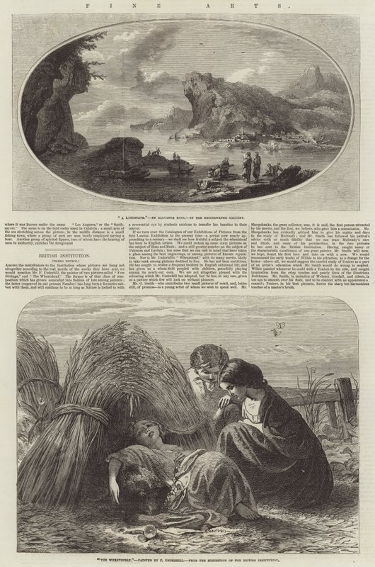 Schone kunsten door Salvator Rosa
