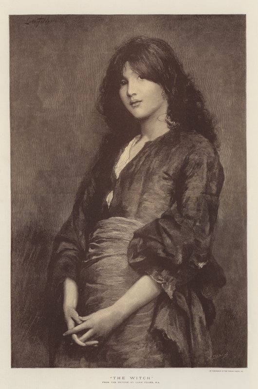 De Heks door Samuel Luke Fildes