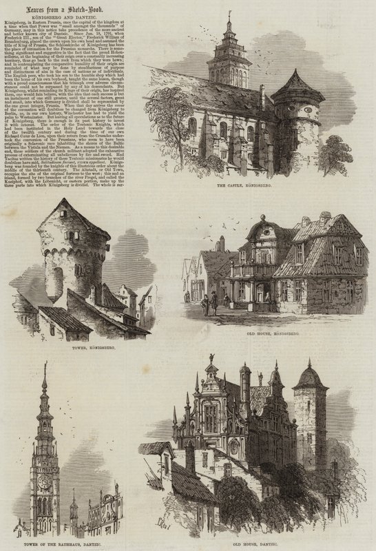 Konigsberg en Dantzic door Samuel Read