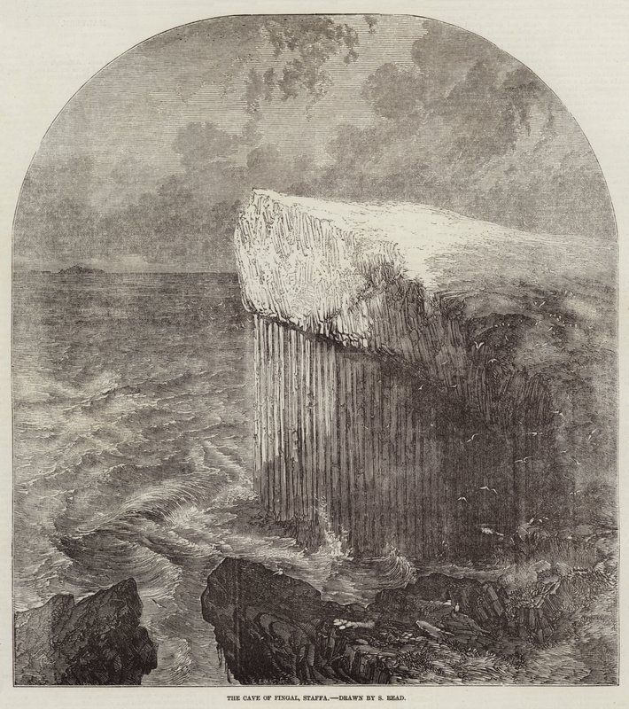 De Grot van Fingal, Staffa door Samuel Read