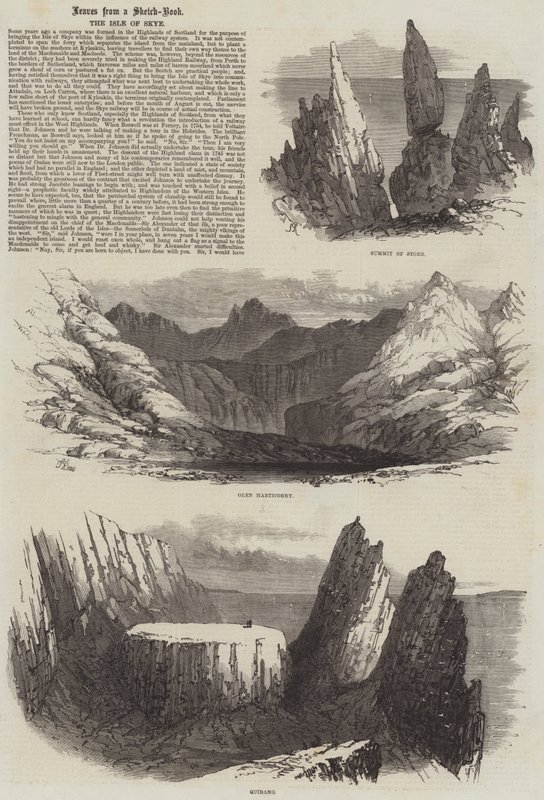 Het eiland Skye door Samuel Read
