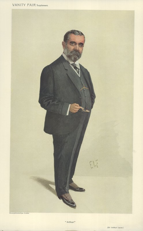 Sir Arthur Lucas door Samuel Luke Fildes