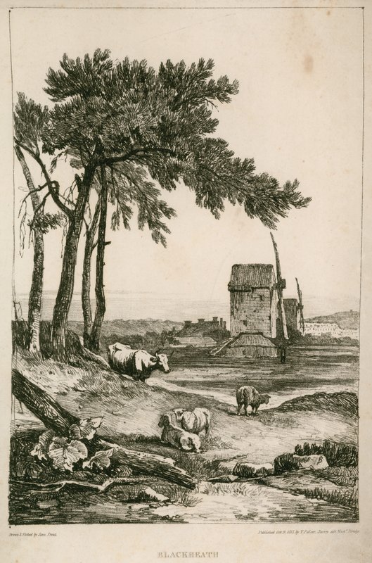 Blackheath, Londen door Samuel Prout