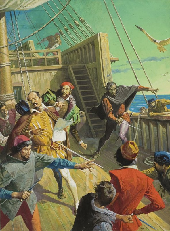 Ongeïdentificeerde scène door Severino Baraldi