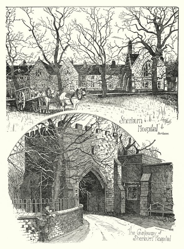 Sherburn Hospital, Durham door Sidney Heath