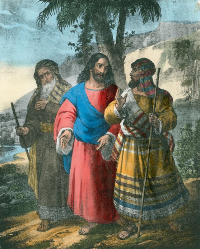 De reis naar Emmaüs door Siegfried Detler Bendixen