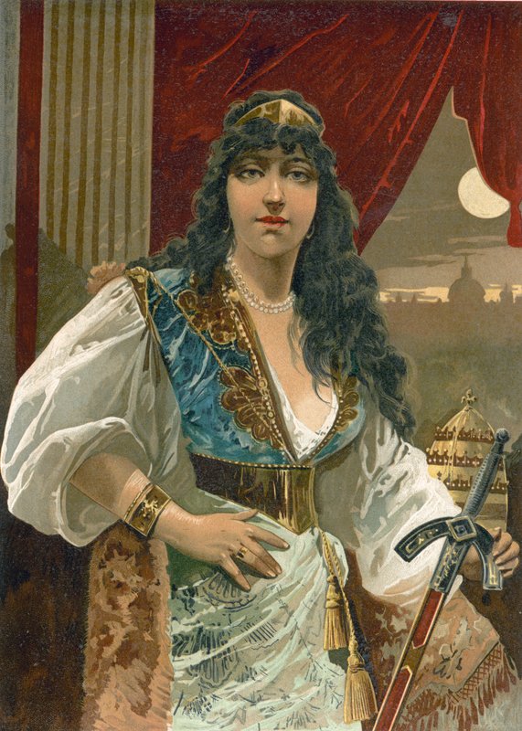 Keizerin Theodora door Spanish School