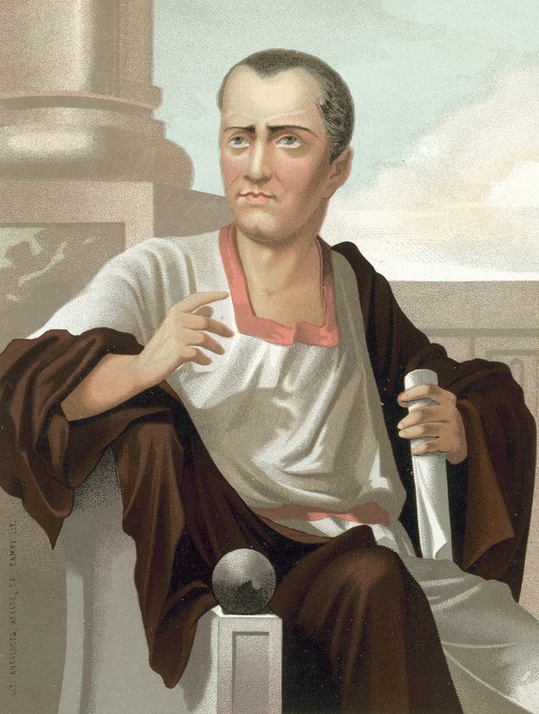 Lucius Junius Brutus door Spanish School