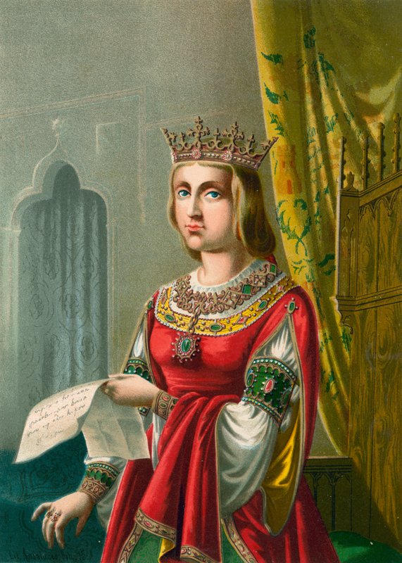 Koningin Isabel I door Spanish School