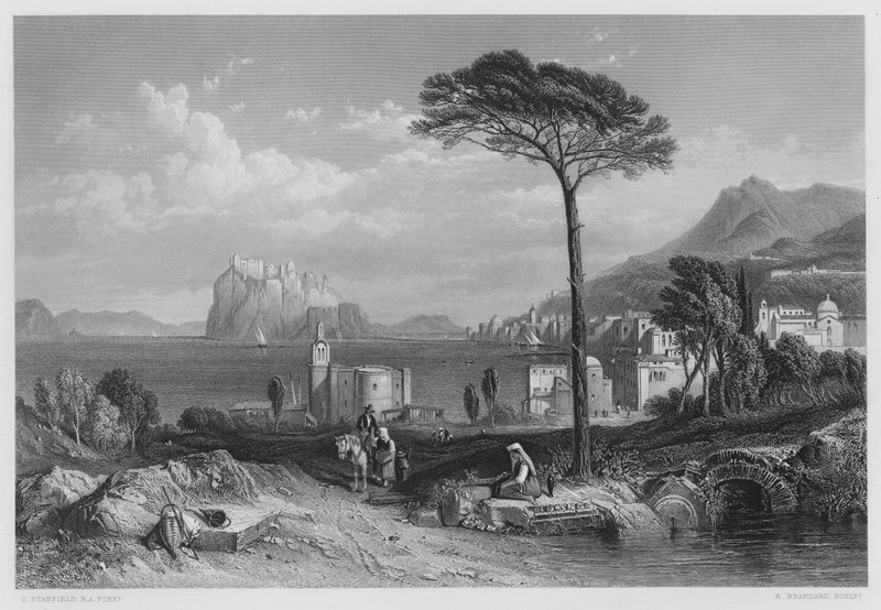 Ischia, uit de koninklijke collectie door Stanfield