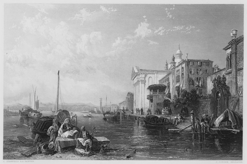 Venetië, uit de Vernon Gallery door Stanfield