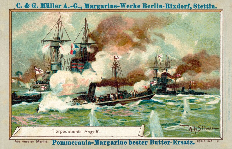 Torpedobootaanval door Stoewer Willy