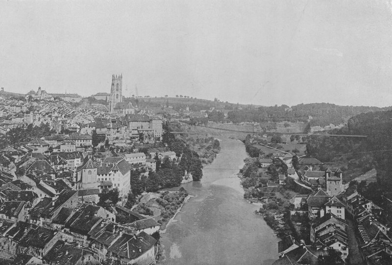 Fribourg door Swiss Photographer
