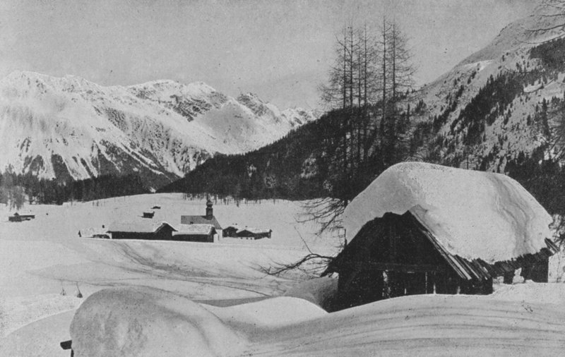 Laret nabij Davos door Swiss Photographer
