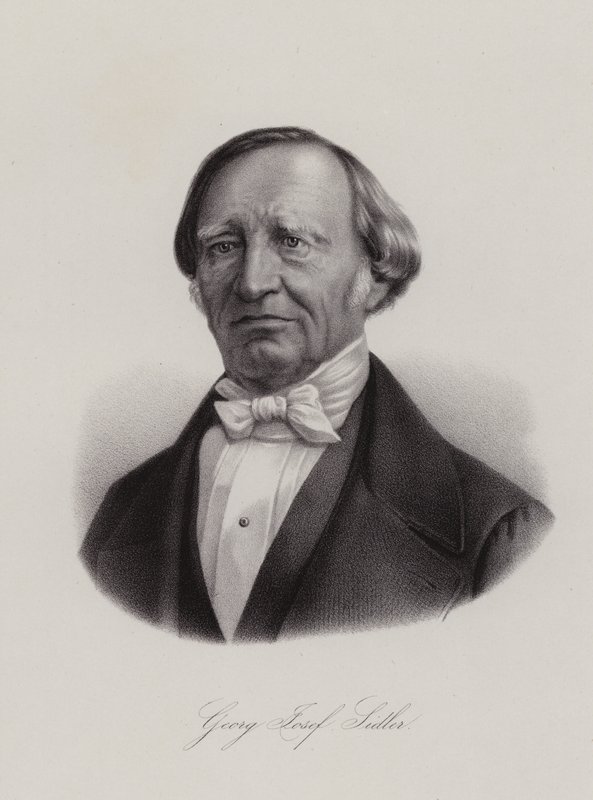 Georg Joseph Sidler, Zwitserse politicus door Swiss School