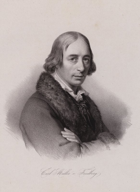 Karl von Muller-Friedberg, Zwitserse politicus door Swiss School