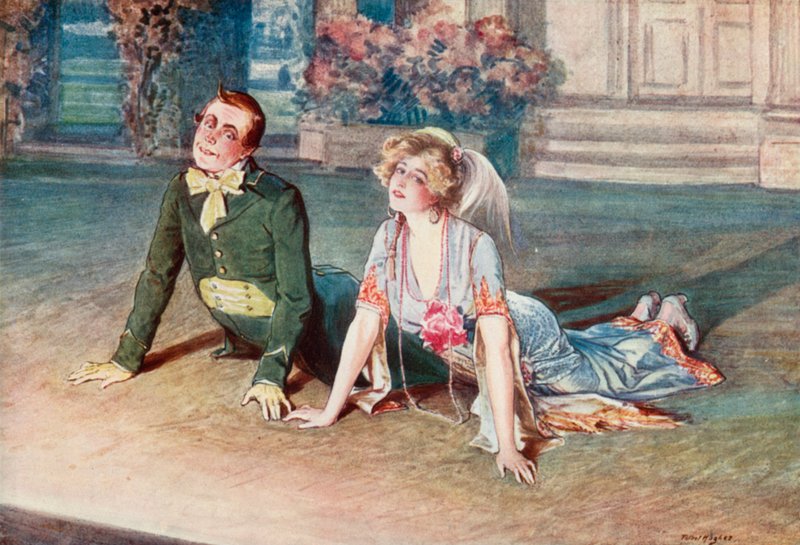 De Vrolijke Weduwe: Duet en Dans door Talbot Hughes