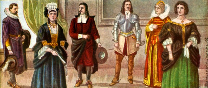 Italiaanse Kleding uit de 17e Eeuw door Tancredi Scarpelli