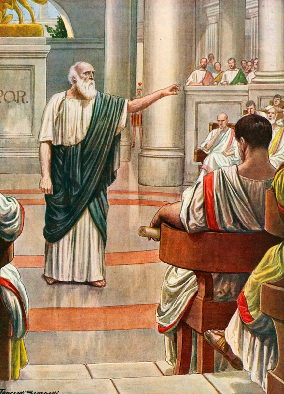 Appius Claudius door Tancredi Scarpelli