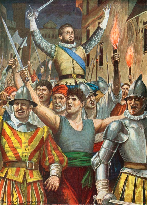 Giovanni Luigi Fieschi door Tancredi Scarpelli